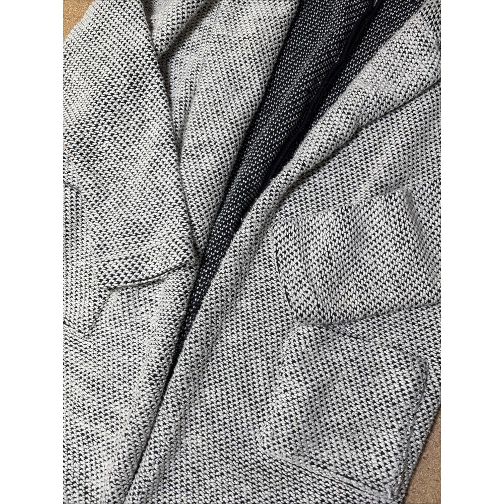 Marine Layer Birdseye Textured Open Front Coat M … - image 3